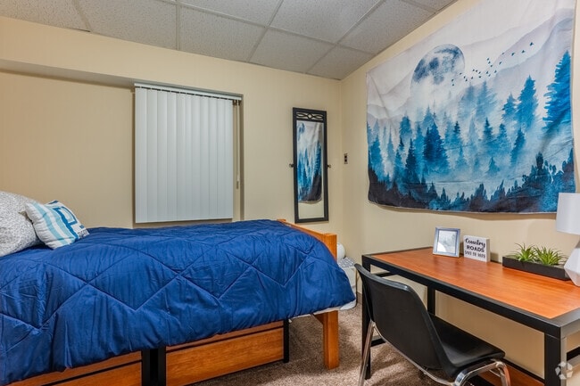 3 habitaciones, 1 baño - 661 pies cuadrados - Dormitorio - Pierpont Place