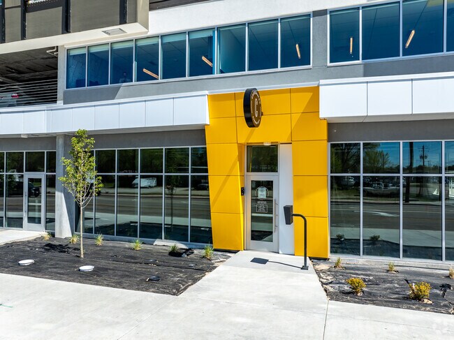 Entrance - Crosshatch Apartments