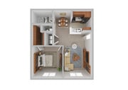 The Crossing 1 Bedroom