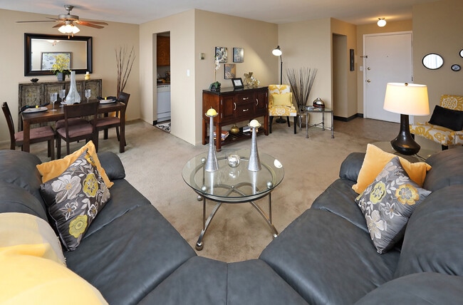 2B1B Model Living Area