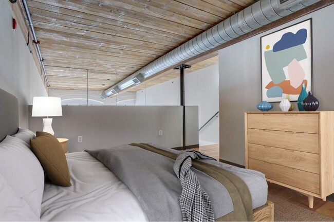 Loft Style Bedroom