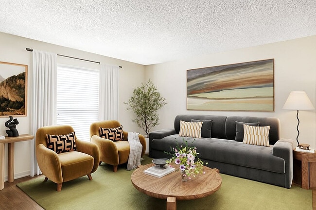 Spacious Living Areas at Antero Apartments