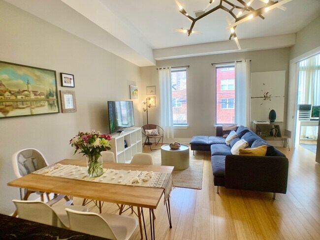 View towards living room from kitchen - 319 Monroe St Unit 2