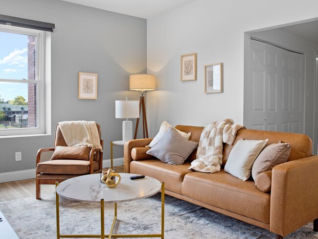 Sala de estar de Fountain Row