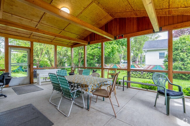 Patio cubierto - Residences at Great Cedars