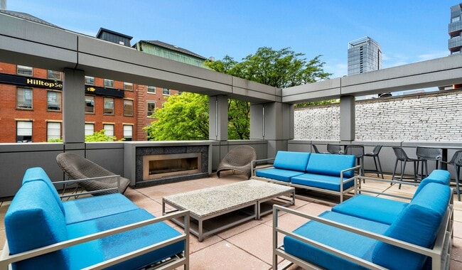 Enjoy some fresh air and socialize on the 3rd floor courtyard