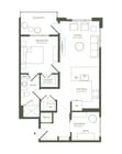 A3 Den floor plan The Miles