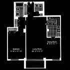 1BR/1.5BA