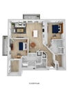 Plano de planta B21 10 WestEdge
