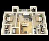2BR/2BA