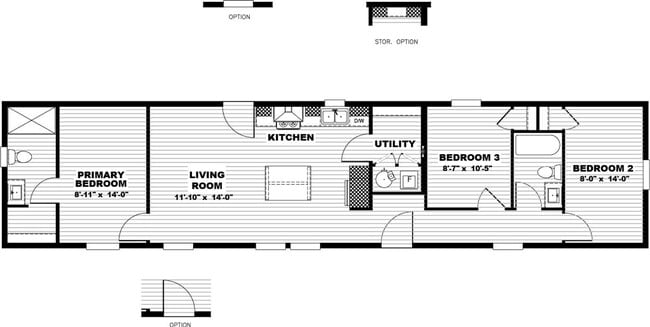 Building Photo - New 3 Bedroom, 2 Bathroom Manufactured Home