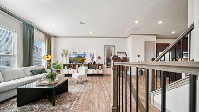 3BD, 3BA - 2926SF - Living Room - The Summit Brownstones