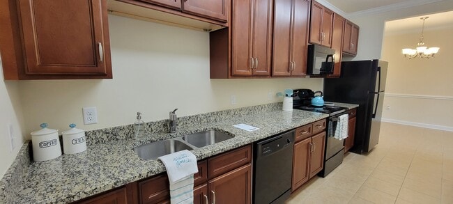 Counter tops and cabinets