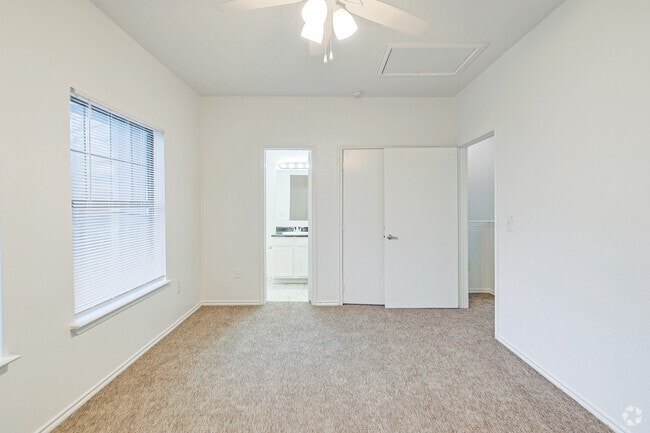 3BR, 2.5BA - 1,262SF - Primary Bedroom - Springdale Estates Apartments
