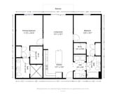 2 BR/2 BA