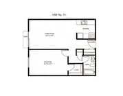1BR/1BA