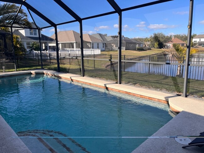 Pool in lanai - 12426 23rd St E