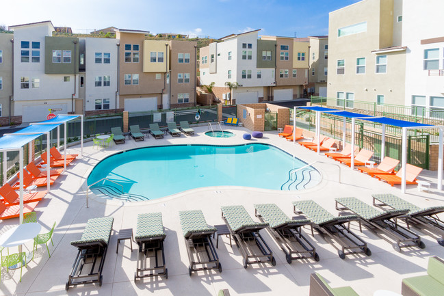 Pool Area - The Glen Apartments