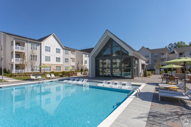 Pool with Yoga/Spin Building