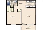 1BR/1BA