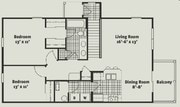 2BR/1BA