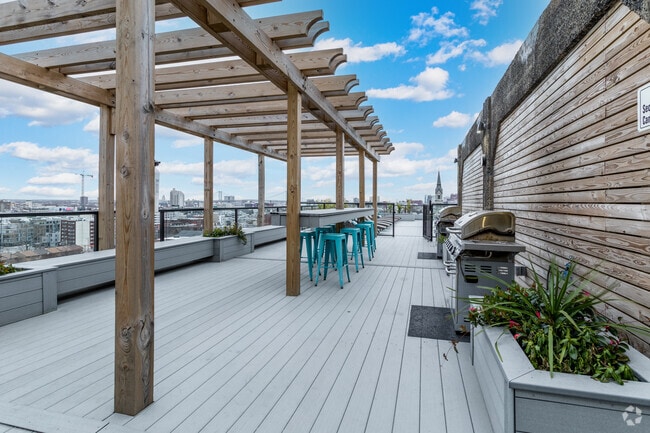 Área de barbacoa - Umbrella Building