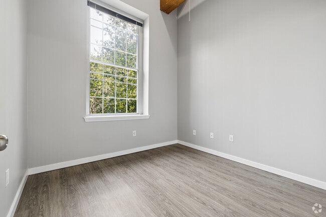1BR, 2BA - 1,090SF - Bedroom - Beacon Mill Village