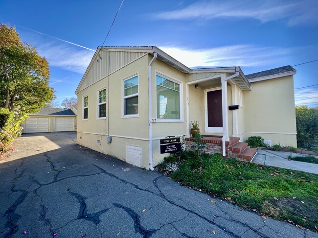 Driveway to garage and courtyard - 127 22nd Ave
