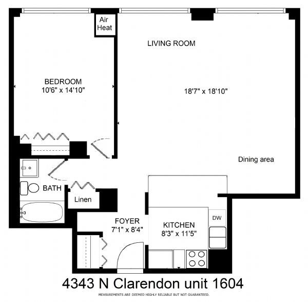 Photo - 4343 N Clarendon Ave Unit 1604