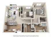 2 Bedroom 1.5 Bathroom