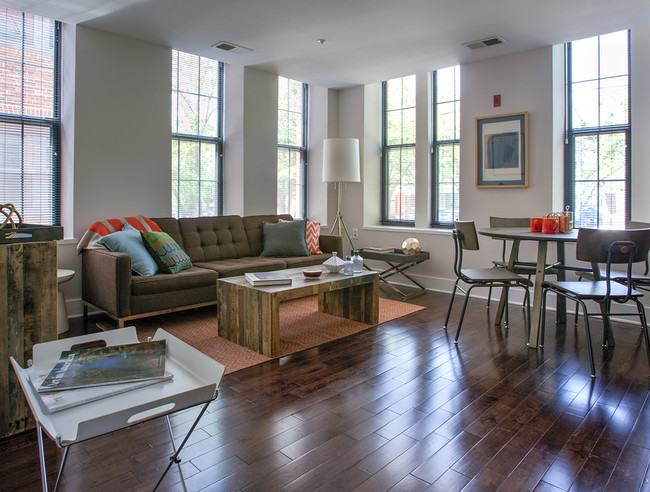 Living Room - Trenton Watch Factory Apartments