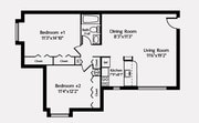 2BR/1BA