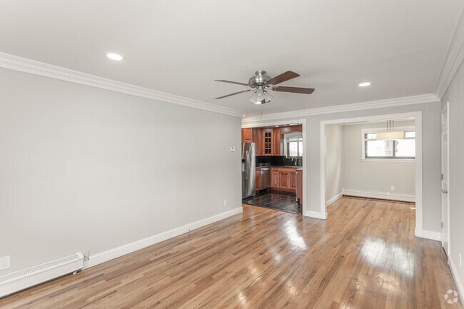 Living Room, Kitchen, Dining Room