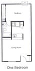 1BR / 1BA