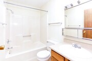 2 BR/1 BA Garden Bathroom