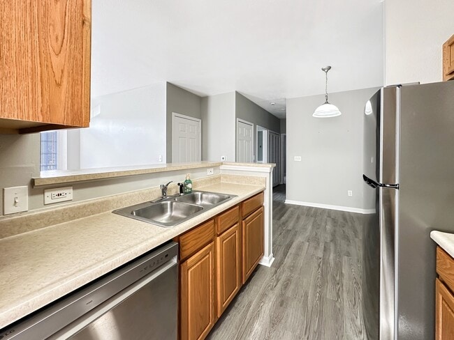 Cocina Bear Cave de Beaver Creek Apartments