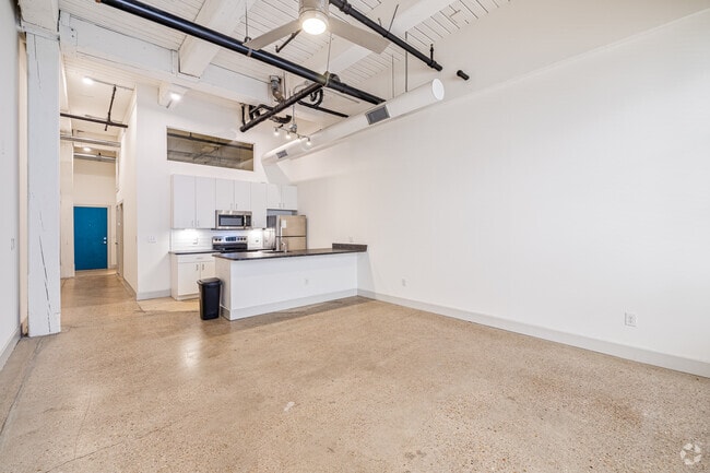 1 habitación, 1 baño - 752 pies cuadrados - Sala de estar - South Bank