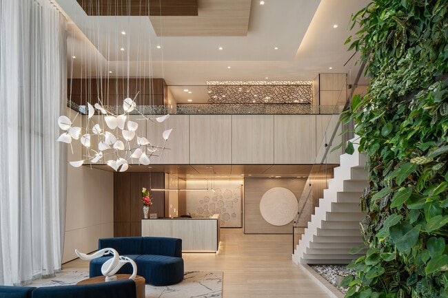 Lobby - Stratos at Bridge District Rental