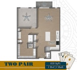 Two Pair, Apartment