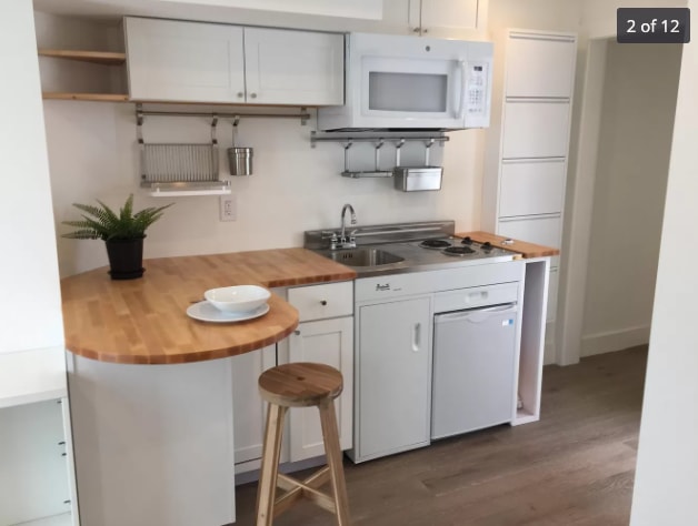 Efficiency kitchen - 406 Chenery St Unit 406 Chenery #A Studio