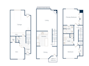 Burgundy / Middle Kitchen floor plan Avignon