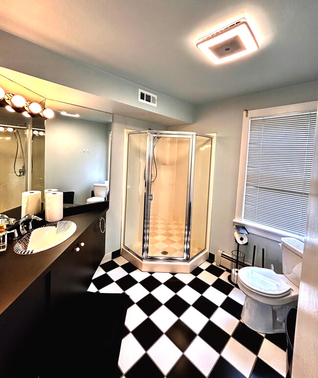 1st Level Bathroom - 18 Grove St Unit 18B