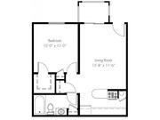 1BR/1BA