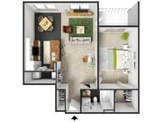 Provence 3D Floor Plan