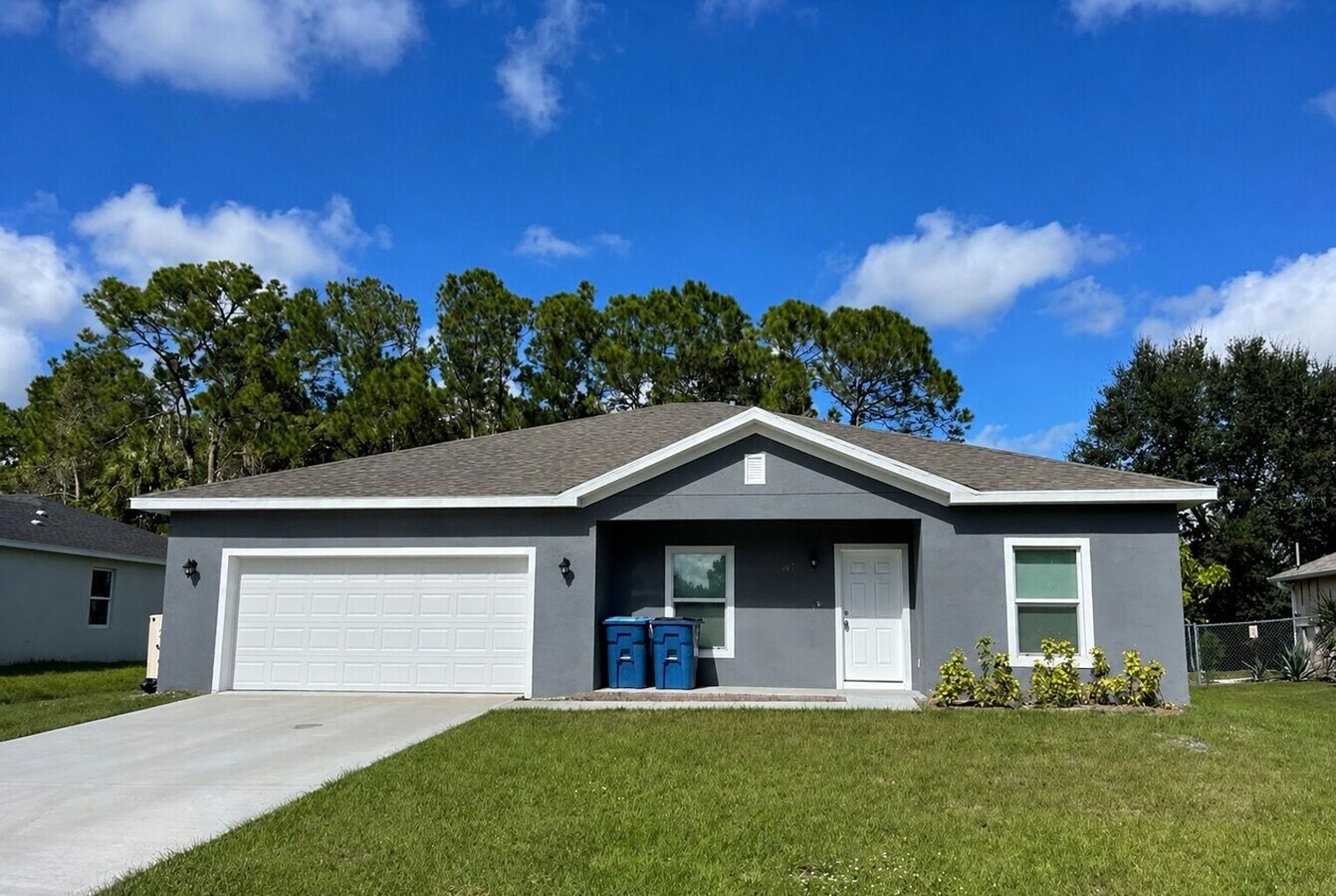 Modern New Construction 4BR/2BA Home for Rent in Palm Bay – Flexible No-Deposit Move-In Available - Modern New Construction 4BR/2BA Home for Rent in Palm Bay – Flexible No-Deposit Move-In Available