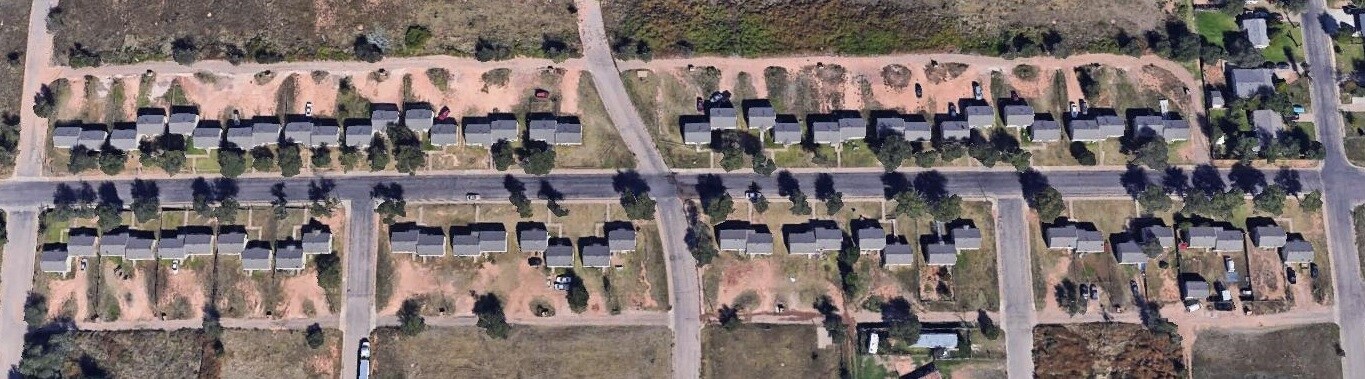 AERIAL VIEW - Palo Duro Housing