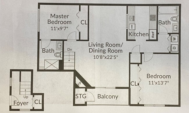 2 Floorplan-13619 Orchard Dr - 13619 Orchard Dr Unit 13619 Orchard Dr Clifton