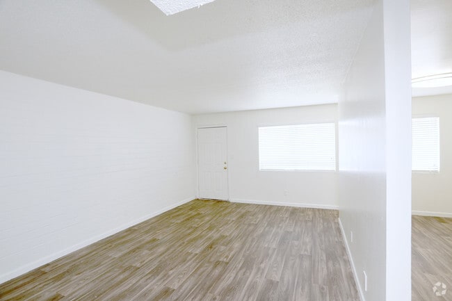 2BR, 1BA - LIVING AREA - The Palms