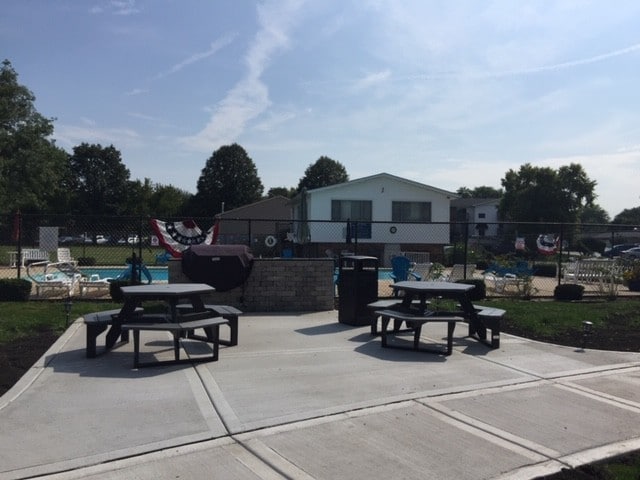 grilling area