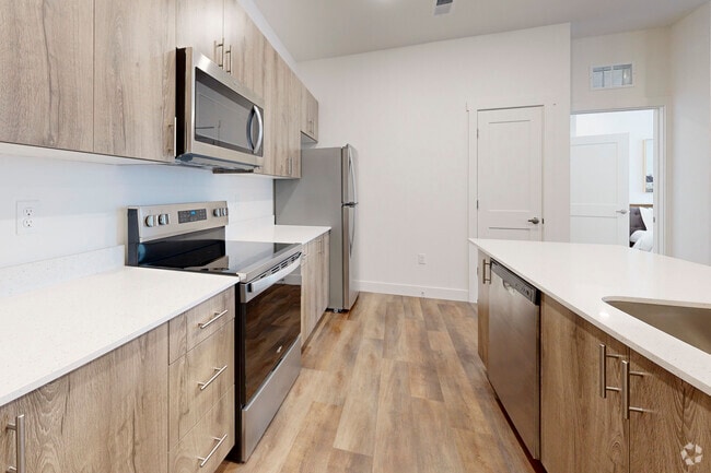 2BR, 2BA - 1,088SF - Kitchen